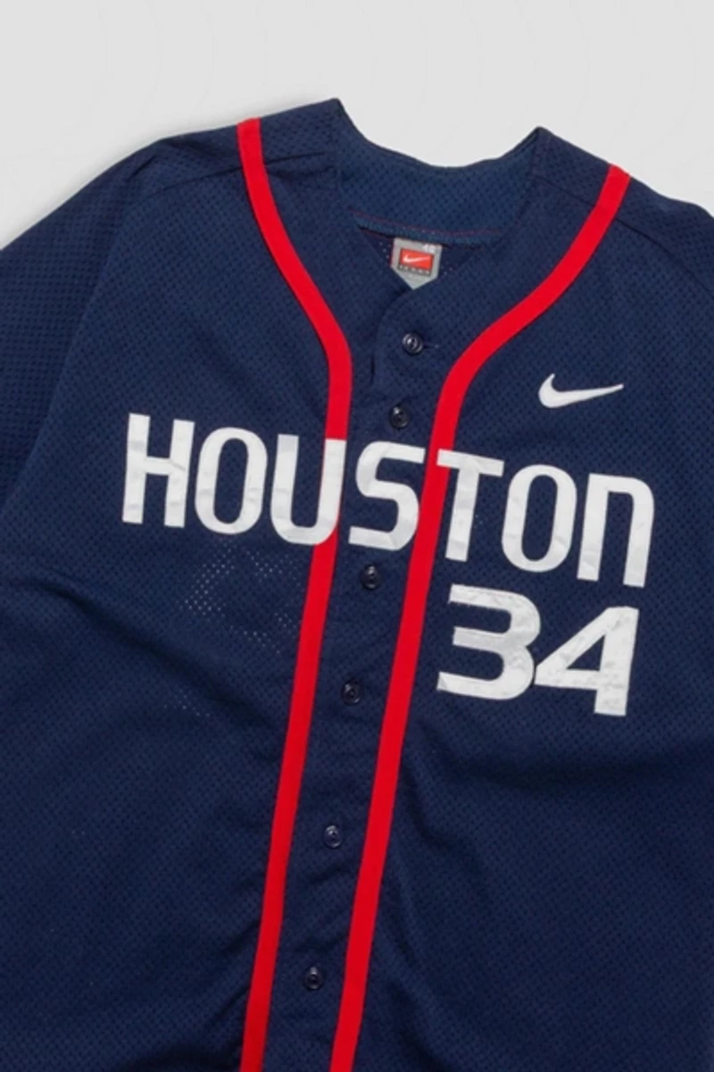 Vintage Houston Rockets Baseball Jersey