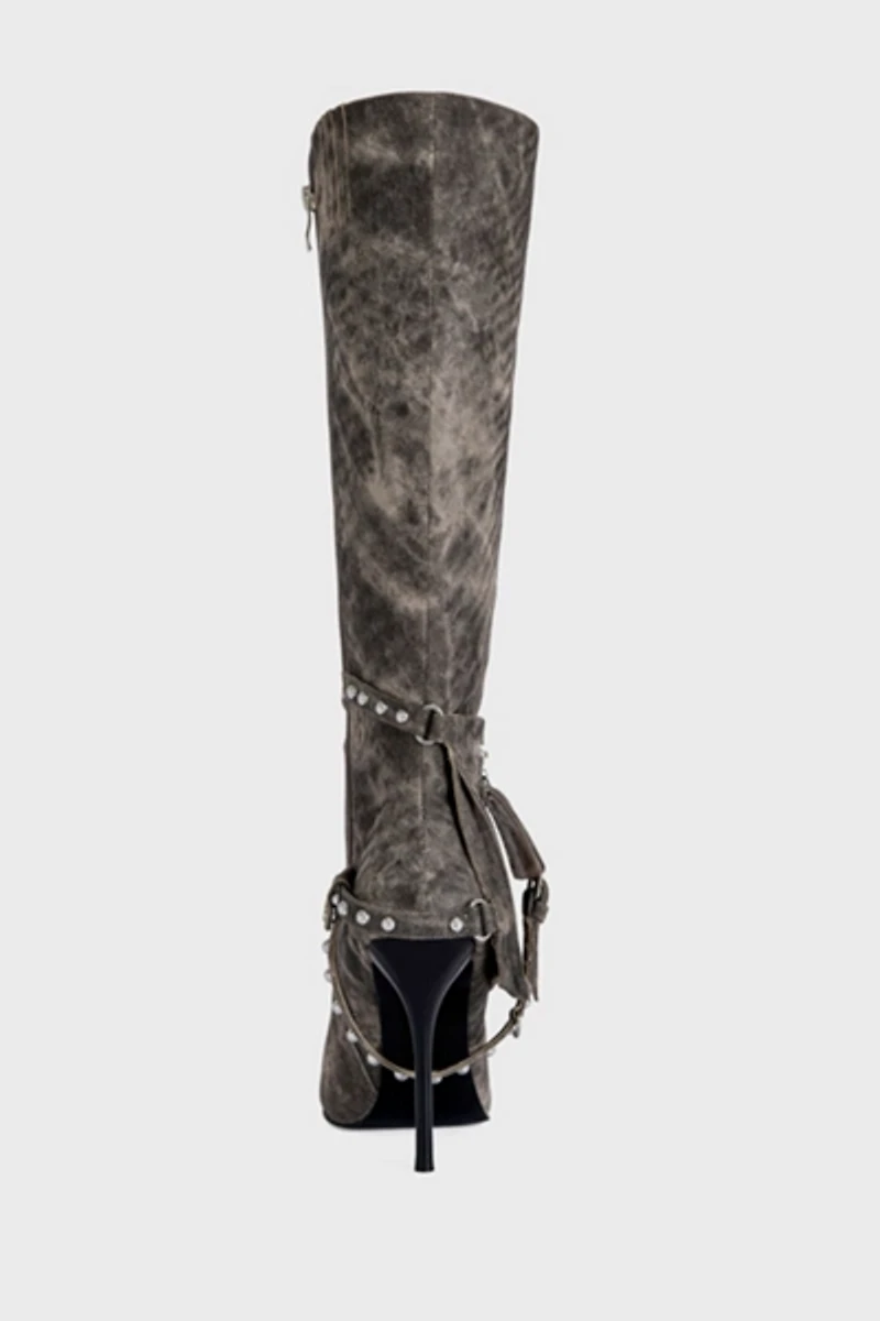 Azalea Wang Rondel Stiletto Boot