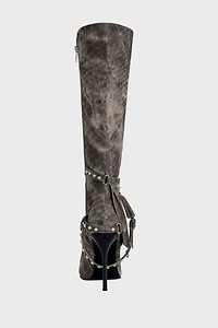 Azalea Wang Rondel Stiletto Boot