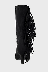 Azalea Wang Sariah Fringe Bootie