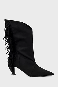 Azalea Wang Sariah Fringe Bootie