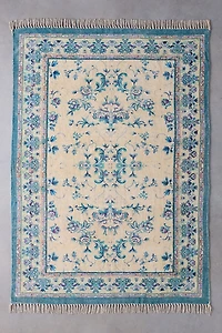 Lola Floral Digital Printed Chenille Rug