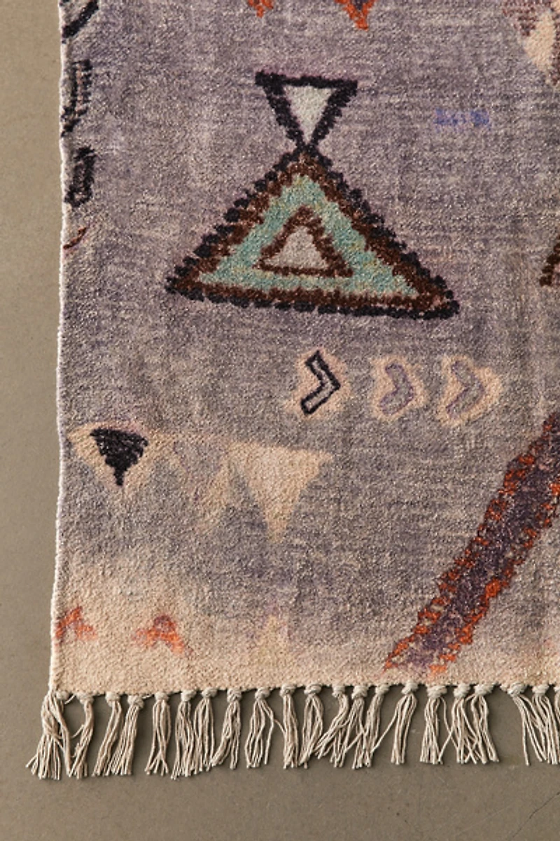 Aziza Printed Chenille Rug