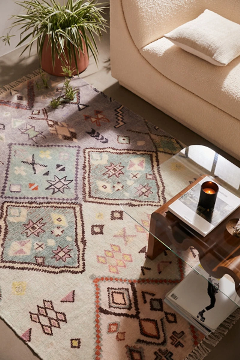 Aziza Printed Chenille Rug