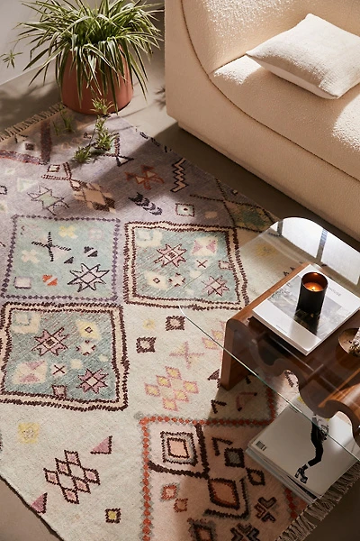 Aziza Printed Chenille Rug
