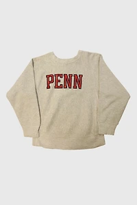 Vintage Ivy 80s Champion University of Pennsylvania Reverse Weave Crewneck Sweatshirt