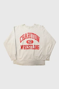 Vintage 80s Champion Charlton Wrestling Crewneck Sweatshirt