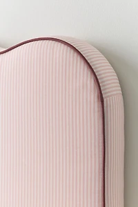 Carmie Scalloped No Nails Floating Headboard