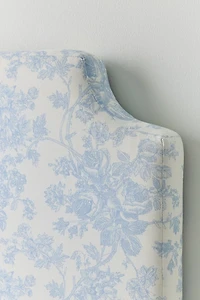 Mila Crowned Upholstered Floating Headboard