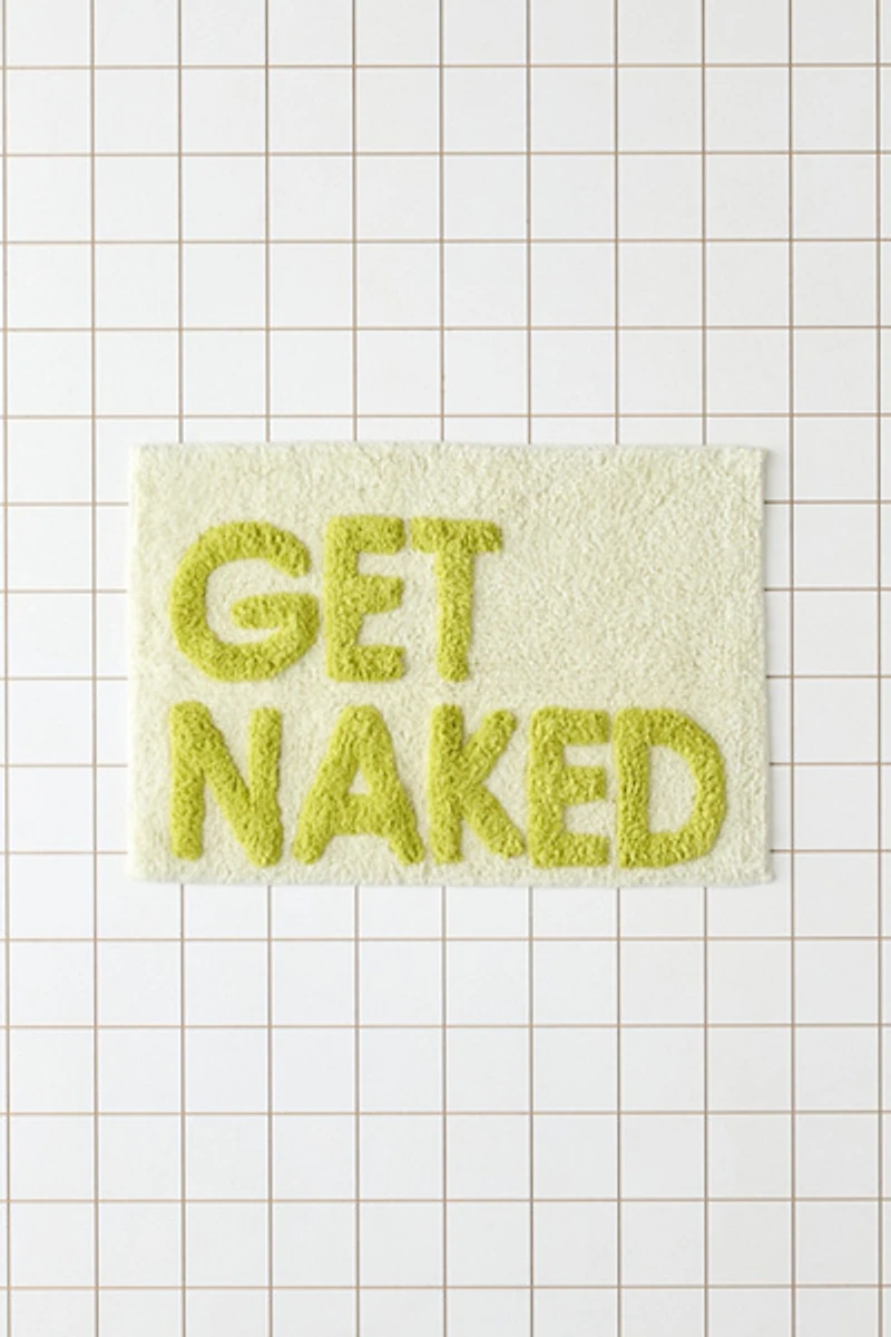 Get Naked Tufted Bath Mat
