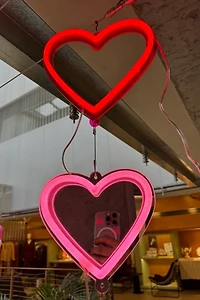 Echo Neon Hanging Hearts Neon Sign