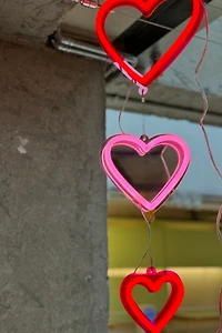 Echo Neon Hanging Hearts Neon Sign