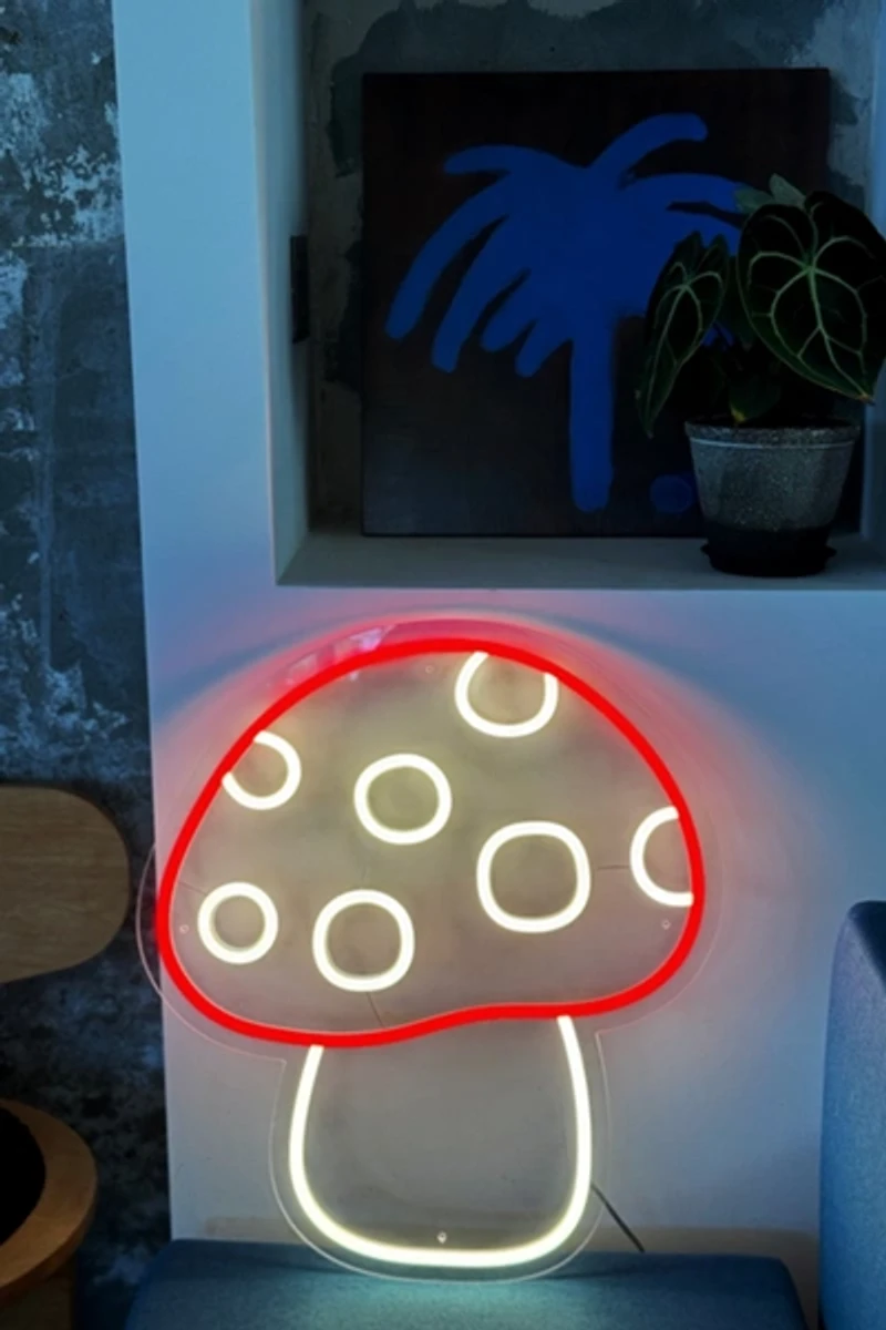 Echo Neon Mushroom Neon Sign