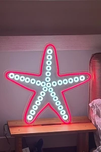 Echo Neon Starfish Neon Sign