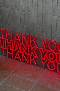 Echo Neon Thank You Neon Sign