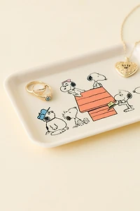 Three Potato Four X Peanuts Snoopy Siblings Dog House Trinket Tray