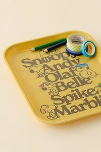 Three Potato Four X Peanuts Snoopy Siblings Medium Trinket Tray