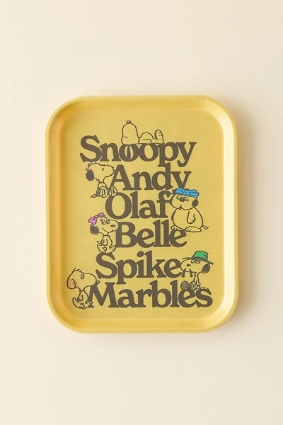 Three Potato Four X Peanuts Snoopy Siblings Medium Trinket Tray