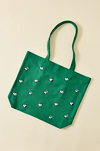 Three Potato Four X Peanuts Snoopy Embroidered Tote Bag