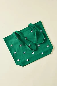 Three Potato Four X Peanuts Snoopy Embroidered Tote Bag