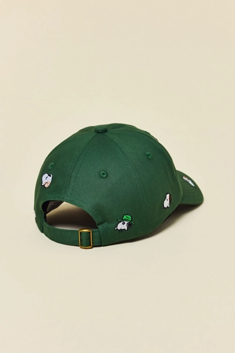 Three Potato Four X Peanuts Snoopy Embroidered Dad Hat