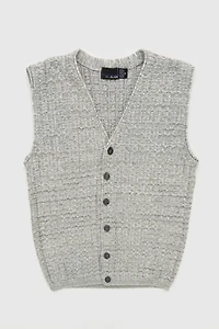 Vintage Cardigan Sweater Vest