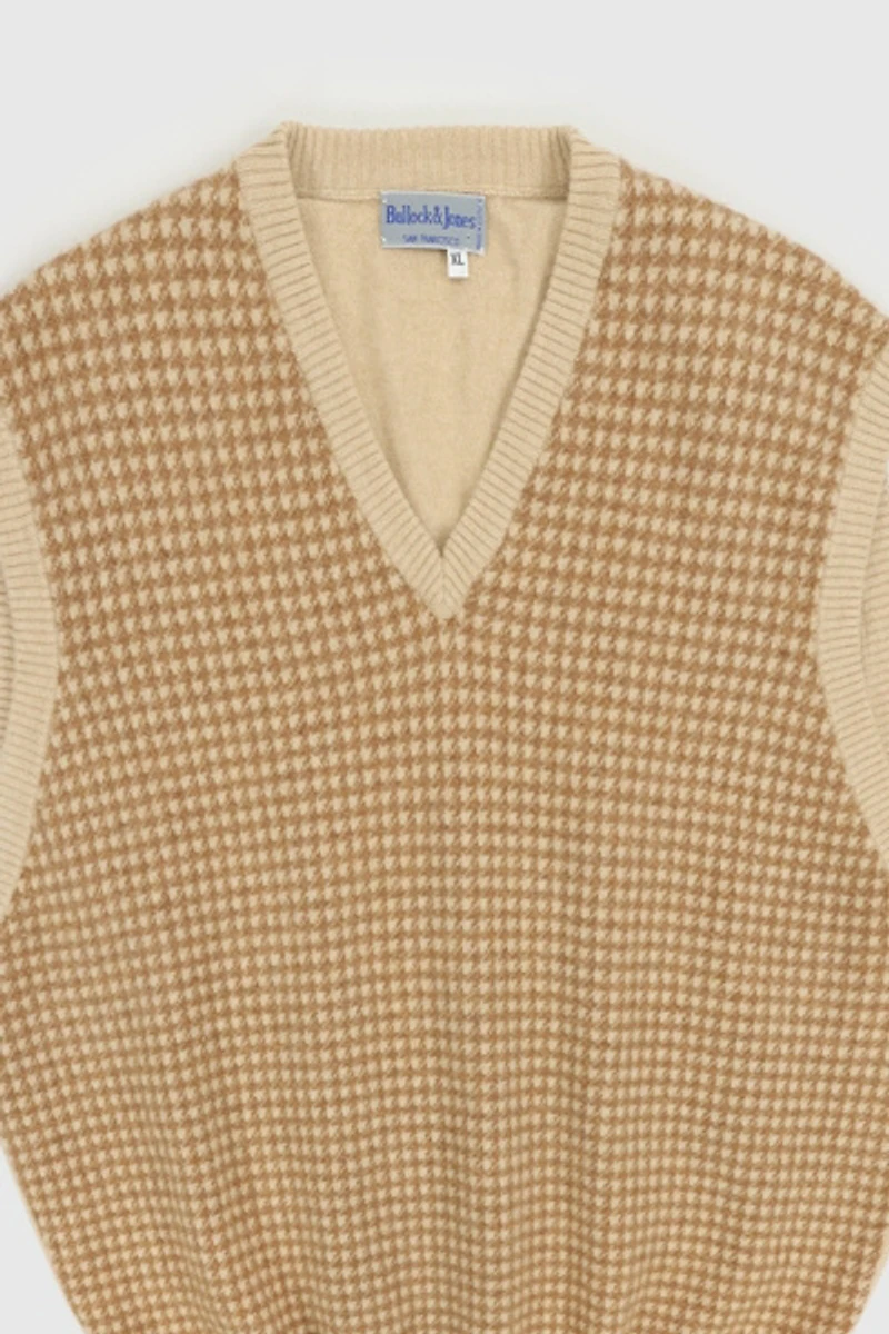 Vintage Cashmere Sweater Vest