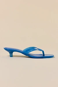 Steve Madden Tracie Kitten Heel Jelly Sandal