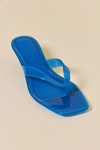 Steve Madden Tracie Kitten Heel Jelly Sandal