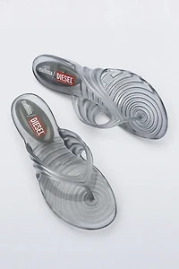 Melissa X Diesel Quantum Jelly Thong Sandals