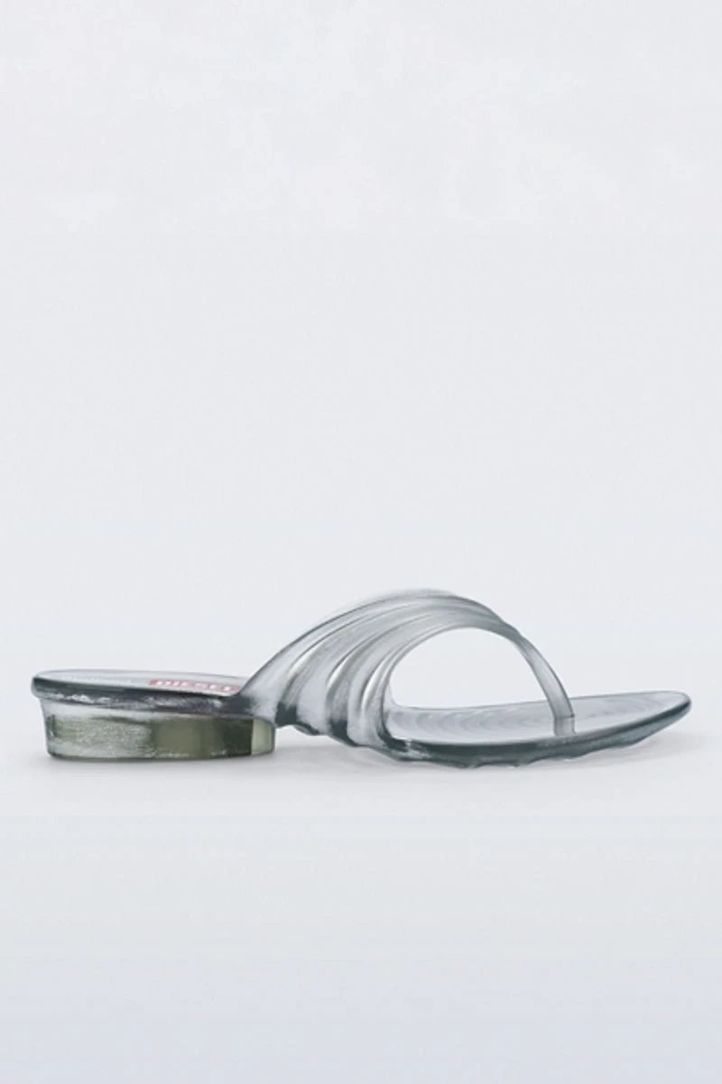 Melissa X Diesel Quantum Jelly Thong Sandals