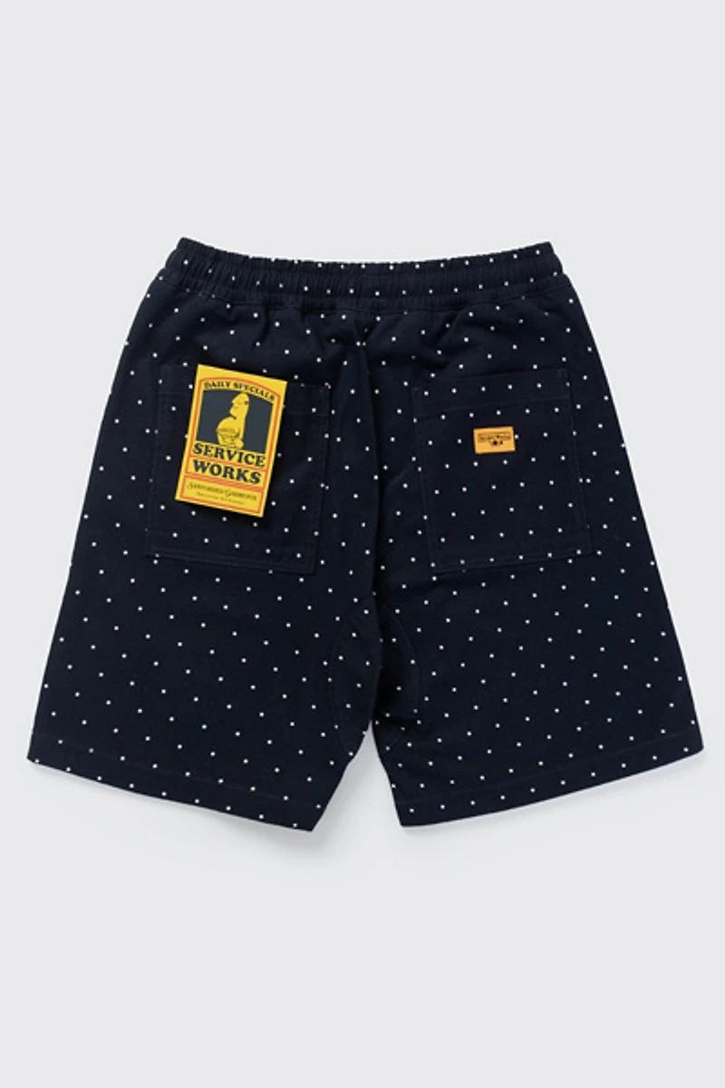 Service Works Polka Dot Chef Shorts