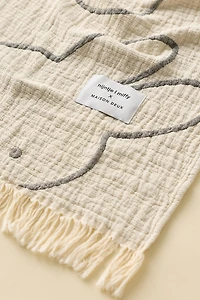Maison Deux X Miffy Cotton Throw Blanket