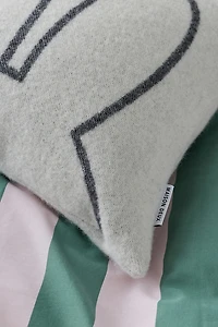 Maison Deux X Miffy Wool Fleece Throw Pillow Case