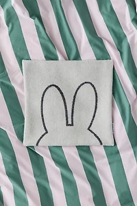 Maison Deux X Miffy Wool Fleece Throw Pillow Case