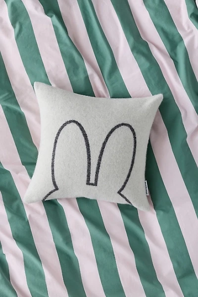 Maison Deux X Miffy Wool Fleece Throw Pillow Case
