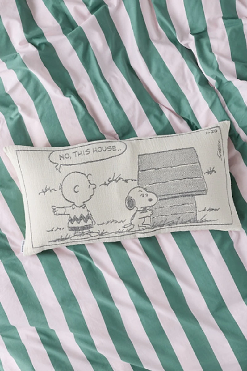 Maison Deux X Peanuts Guard The House Body Pillow Case