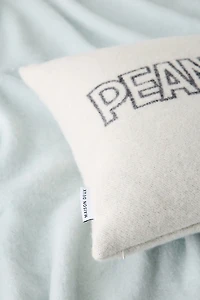 Maison Deux X Peanuts Snoopy Hug Wool Fleece Throw Pillow Case