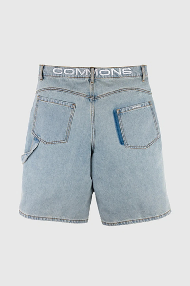 Common Hype Star Washed Denim Short