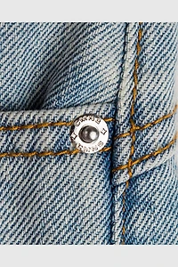 Common Hype Star Washed Denim Short