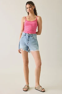 UO Kat Scoop Neck Ribbed Knit Cami