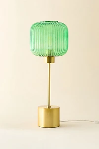 Dara Fluted Glass Table Lamp