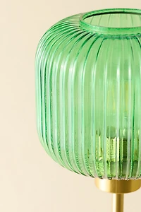 Dara Fluted Glass Table Lamp