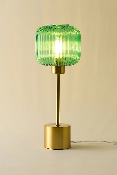 Dara Fluted Glass Table Lamp