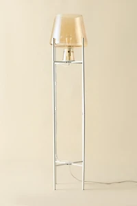 Kade Glass Bowl Floor Lamp
