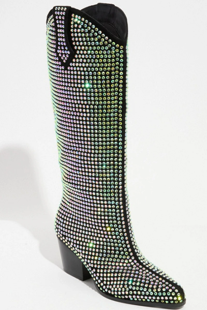 Sparkl Rhinestone Cowboy Boot