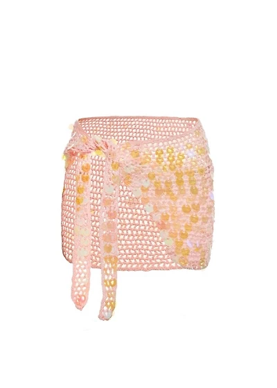 Sparkl Crotchet Sequin Sarong