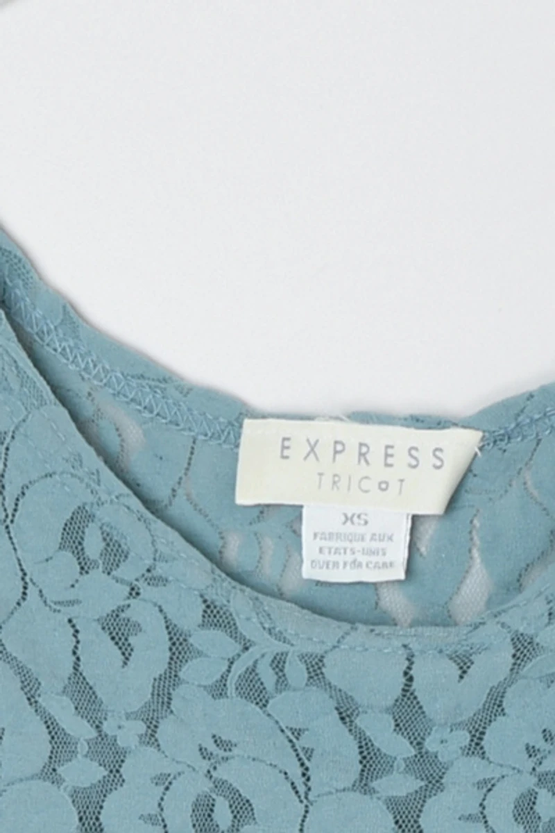 Vintage Y2k Lacy Mesh Top