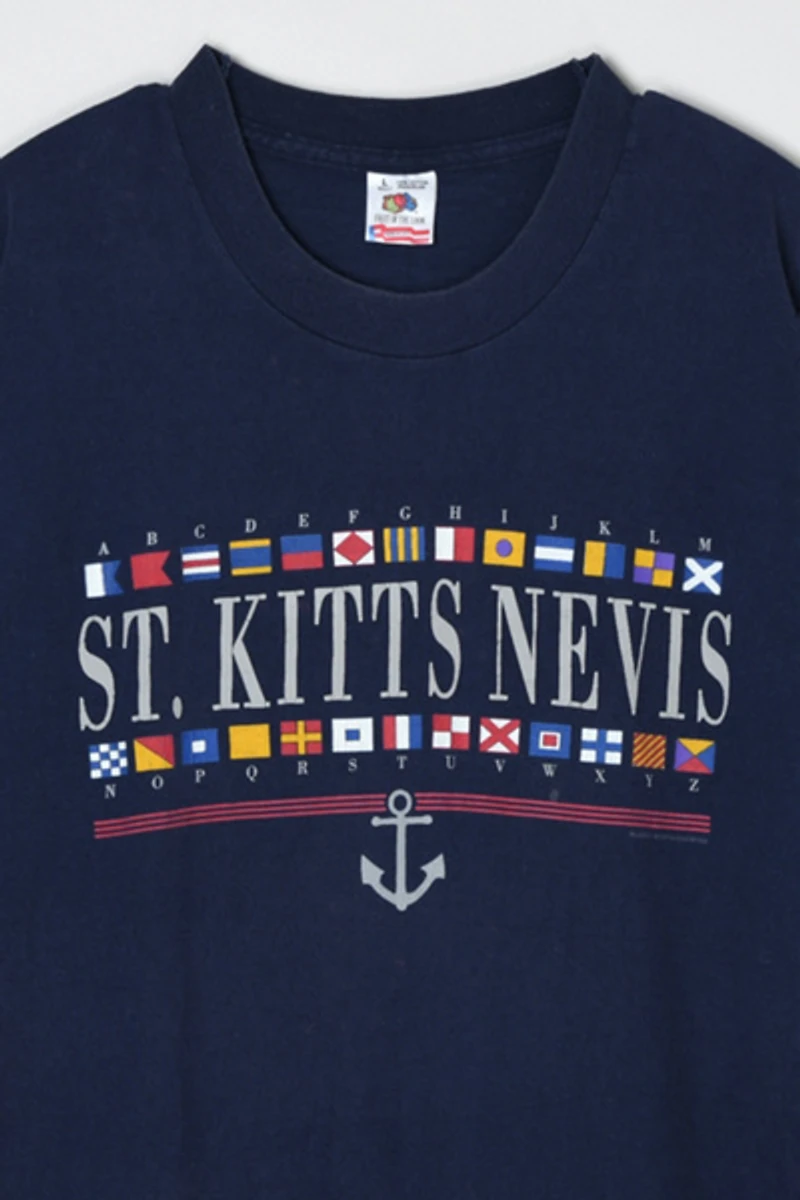 Vintage 90s St Kitts Nevis T-Shirt