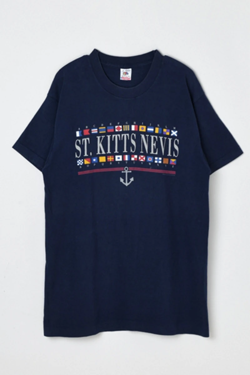 Vintage 90s St Kitts Nevis T-Shirt